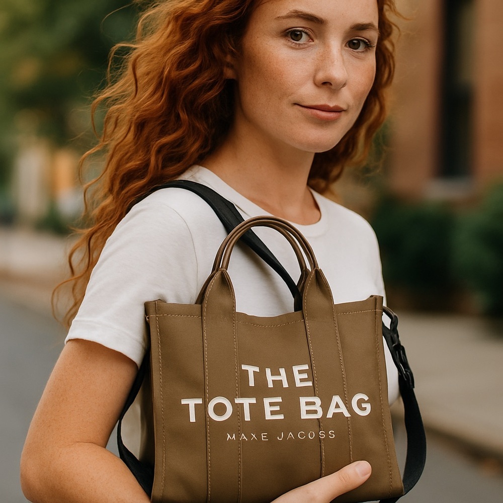 Marc Jacobs khaki Tote Bag - Picture 1 of 5
